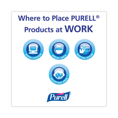 PURELL Advanced Refreshing Gel Hand Sanitizer, 12 oz Pump Bottle, Clean Scent (365912CT)