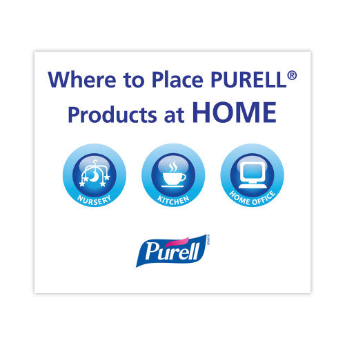 PURELL Advanced Refreshing Gel Hand Sanitizer, 12 oz Pump Bottle, Clean Scent (365912CT)